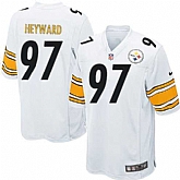 Nike Men & Women & Youth Steelers #97 Cameron Heyward White Team Color Game Jersey,baseball caps,new era cap wholesale,wholesale hats